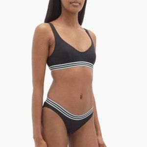 Solid & Striped Black Katie Bikini Top and Madison Bottom Size XS Small